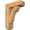 Ekena Millwork Olympic Craftsman Smooth Bracket w/ Offset Brace, Western Red Cedar, 5 1/2"W x 16"D x 20"H BKT0604X16X20OLY04SWR - alternate 1